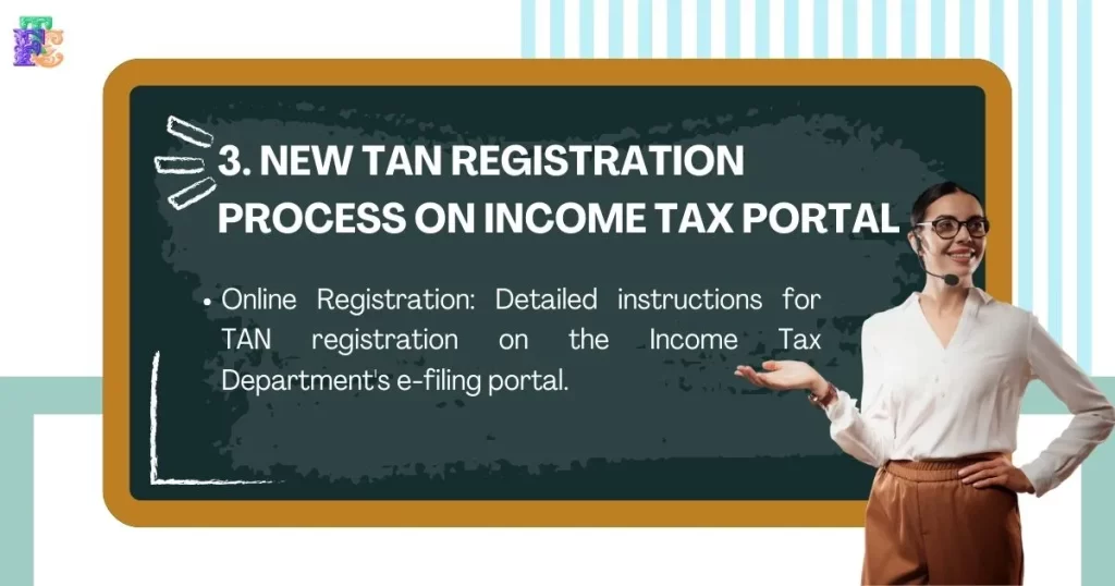New TAN Registration Process on Income Tax Portal
