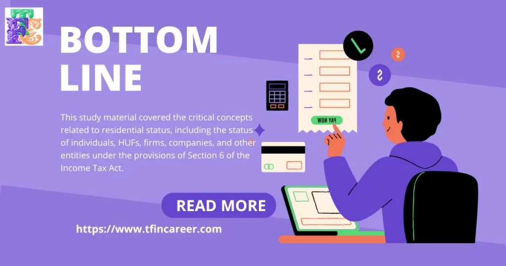 Bottam Line Residential Status