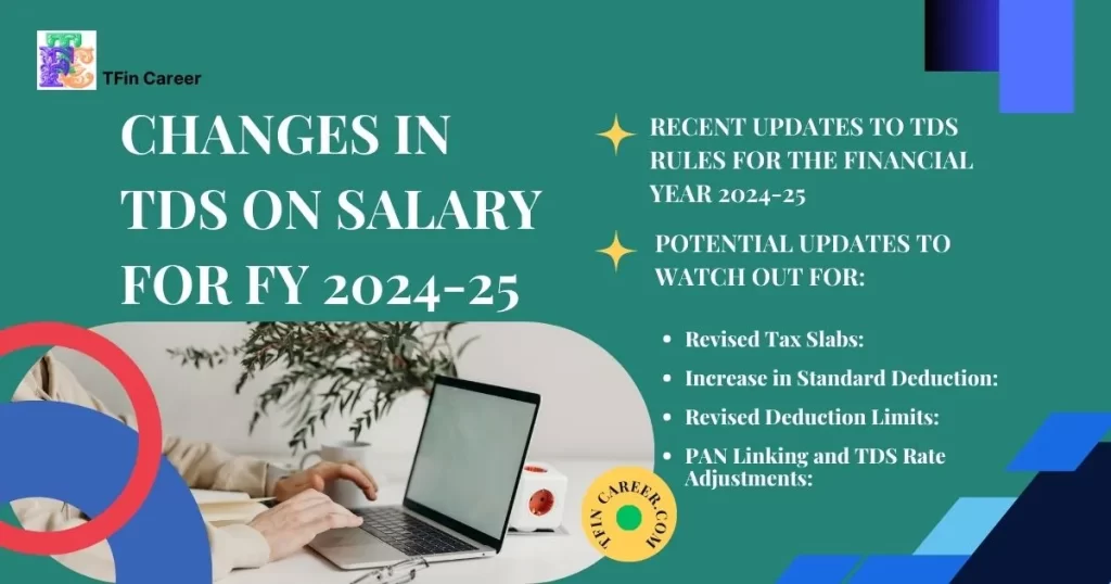 Changes in TDS on Salary for FY 2024-25