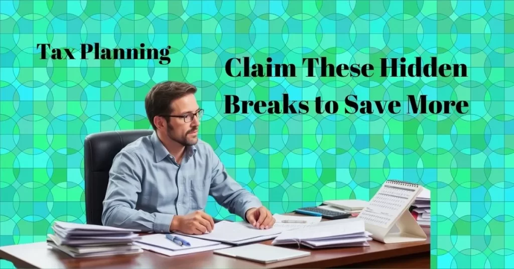 Tax Planning: Claim These Hidden Tax Breaks to Save More