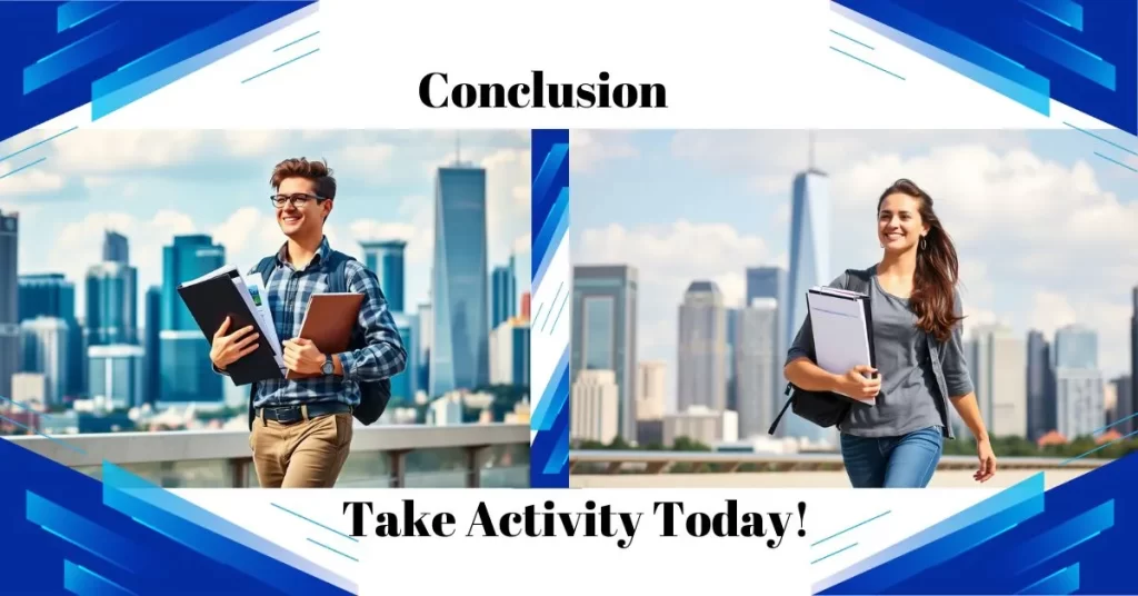 Conclusion: Take Activity Today!
